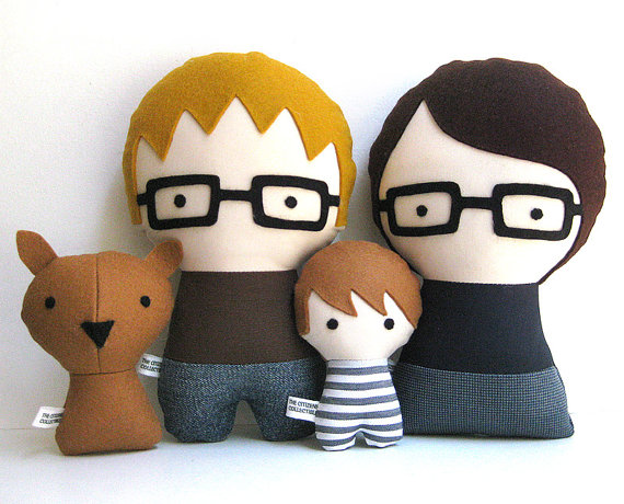 custom made plush dolls